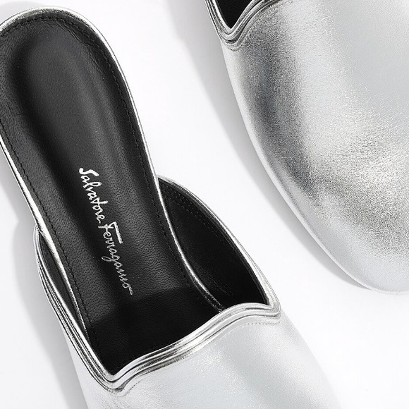 New Authentic Salvatore Ferragamo Mules Shoes US 9 - Picture 6 of 12